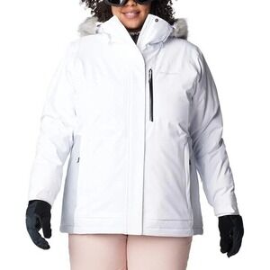 Columbia Women's 3X Ava Alpine Hooded Insulated Ski Jacket‎ Omni-Heat $290